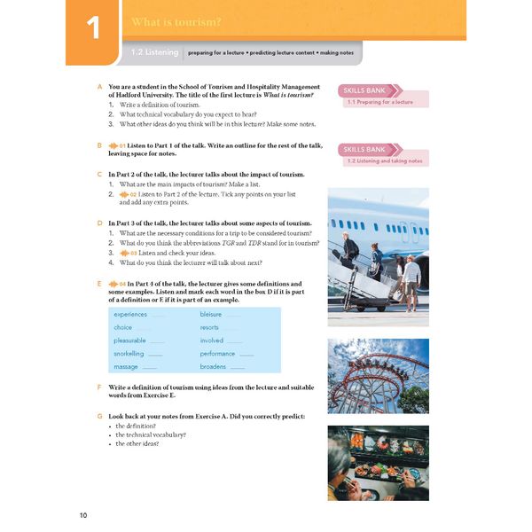 English for Tourism and Hospitality in Higher Education Studies - Course Book