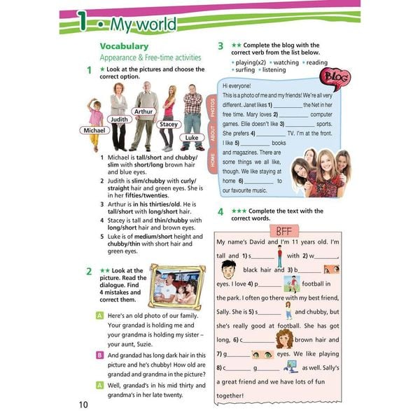 Tiếng Anh 7 Right On! Workbook