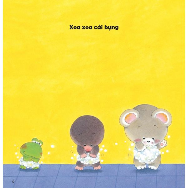 Cùng tắm nào! - Tủ sách Ehon cho bé - Sách tranh Ehon Gấu con Kuma