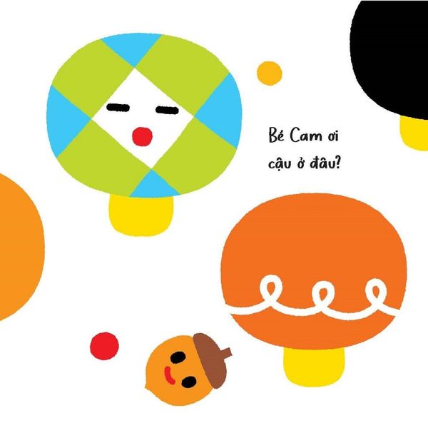 Bé cam cam - Mình cùng vui chơi nhé! - Tủ sách Ehon cho bé