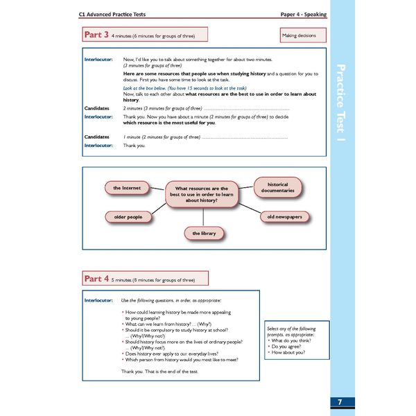 C1 Advanced 1 with 4 Practice Tests - Latest Format
