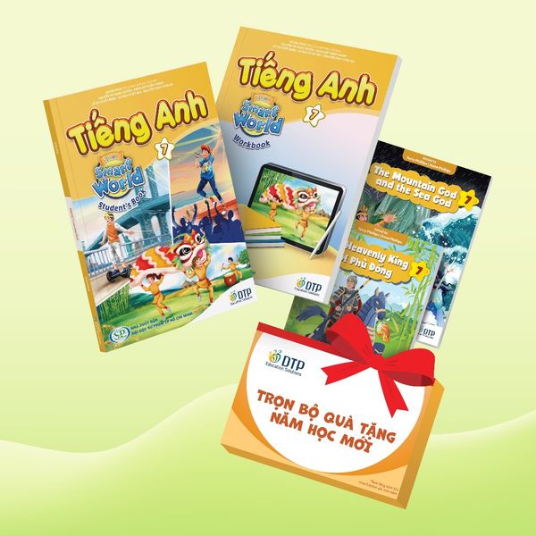 E-voucher - Gói Edufun Premium lớp 7 + [Bộ quà tặng SGK i-Learn smart World + 2 truyện đọc]