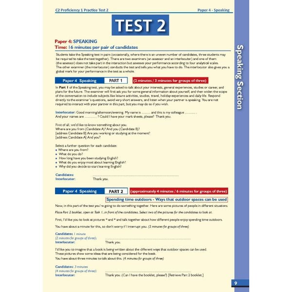C2 Proficiency 1 with 4 Practice Tests - Latest Format