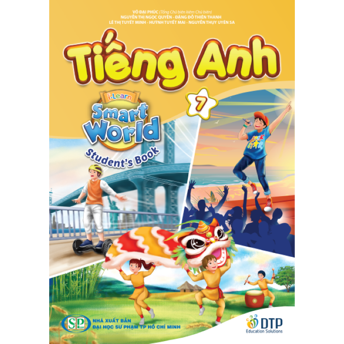 Tiếng Anh 7 i-Learn Smart World trọn bộ (Sách học sinh, Sách bài tập, Vở ghi chép)
