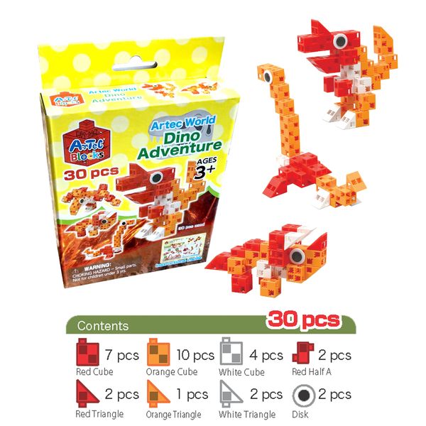 Bộ đồ chơi lắp ghép Artec Thế giới - Cuộc phiêu lưu của khủng long