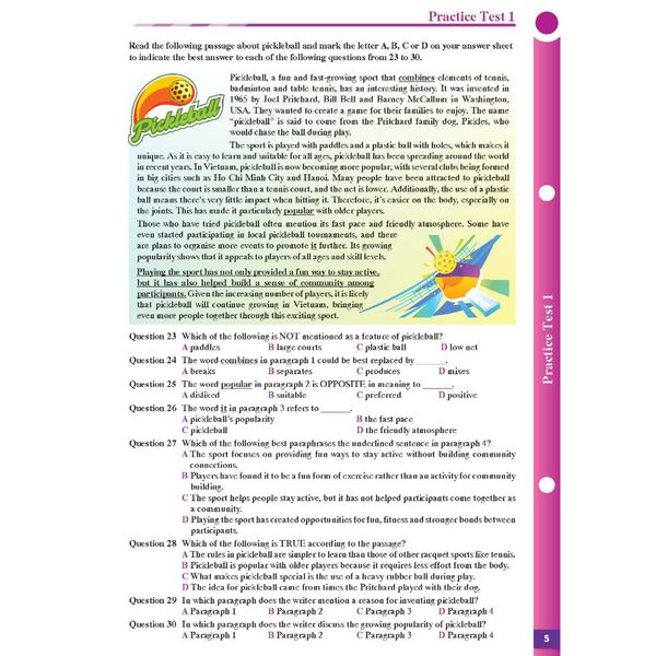 Practice Tests Grade 11