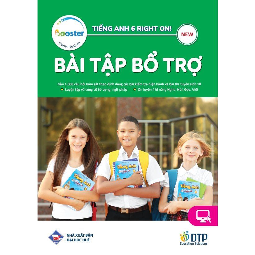 Tiếng Anh 6 Right On! - Gói mở rộng nâng cao (SB, WB, NB, BTBT)