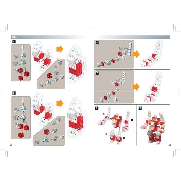 Bộ đồ chơi lắp ghép Artec 10 trong 1 - Màu Trắng