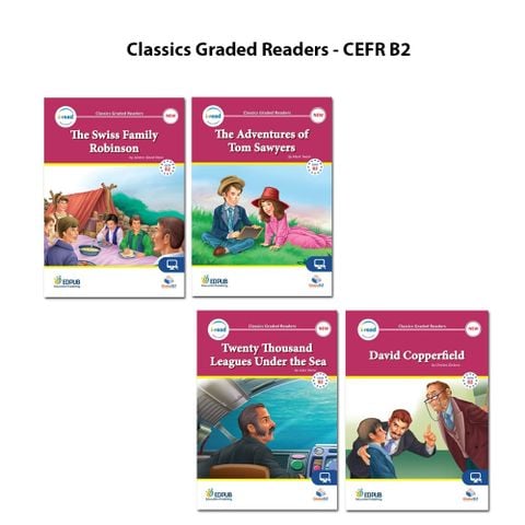 Combo truyện đọc Classics Graded Readers - CEFR B2