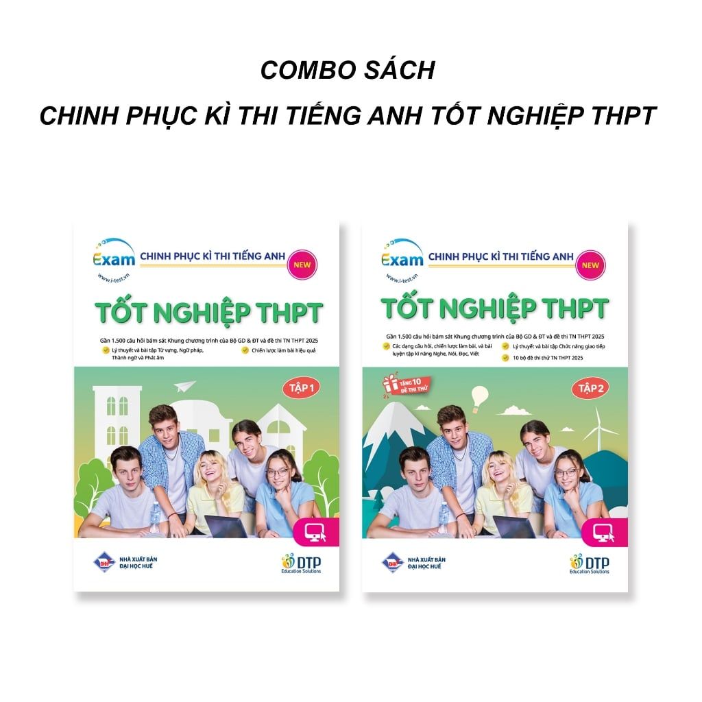 Trọn bộ sách chinh phục kì thi Tốt nghiệp THPT