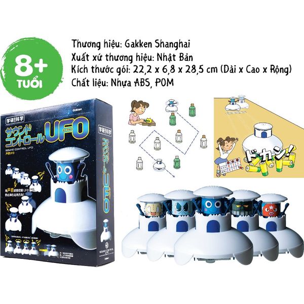 Mô hình UFO - Gakken Science Kit - UFO - Đồ chơi khoa học