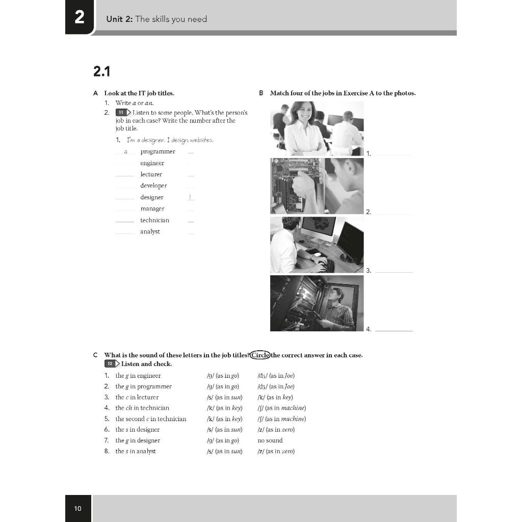 Moving into Information Technology - Workbook