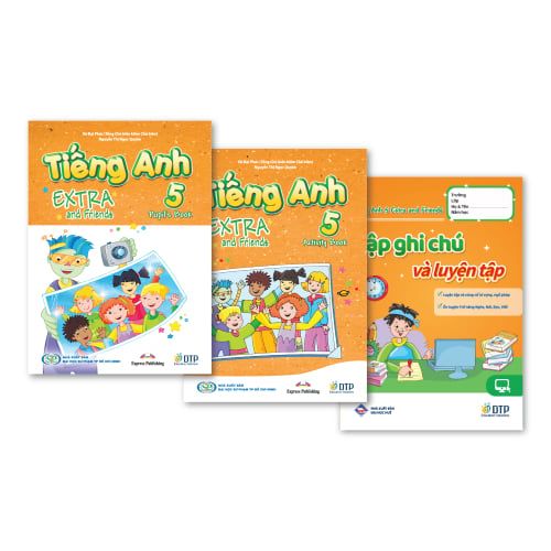 Tiếng Anh 5 Extra and Friends - Trọn bộ (sách học sinh, sách bài tập, vở tập viết)