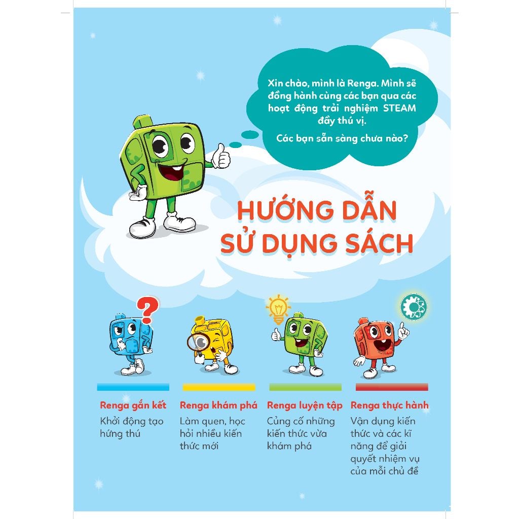 Hoạt động trải nghiệm STEAM (Dành cho trẻ mầm non 4-6 tuổi)