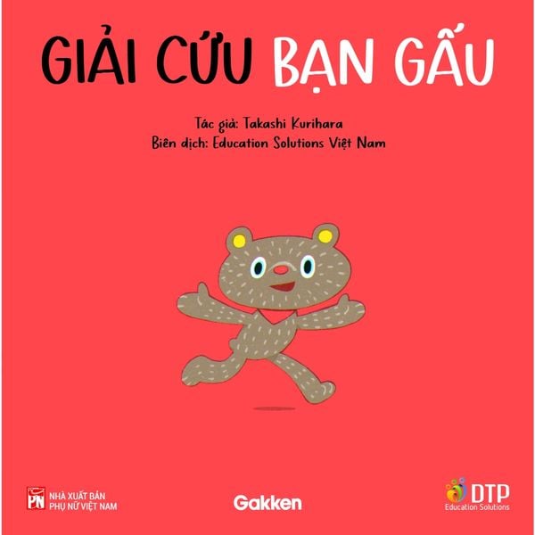 Giải Cứu Bạn Gấu - Sách Pop-Up Giải cứu - Tủ sách Ehon cho bé