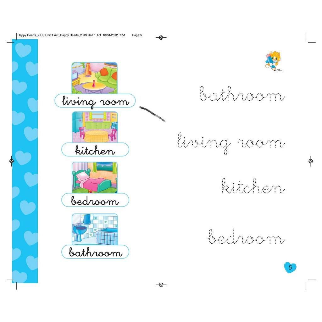 Happy Hearts US 2 Activity Book
