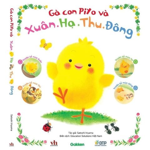 Gà con Piyo và Xuân Hạ Thu Đông