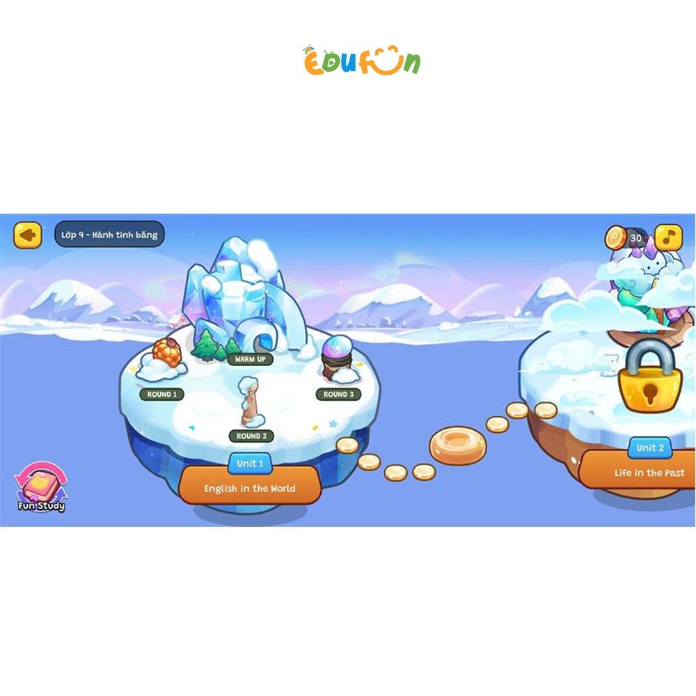 E-voucher - Gói Edufun Premium lớp 9 + [Bộ quà tặng SGK i-Learn smart World + 2 truyện đọc]