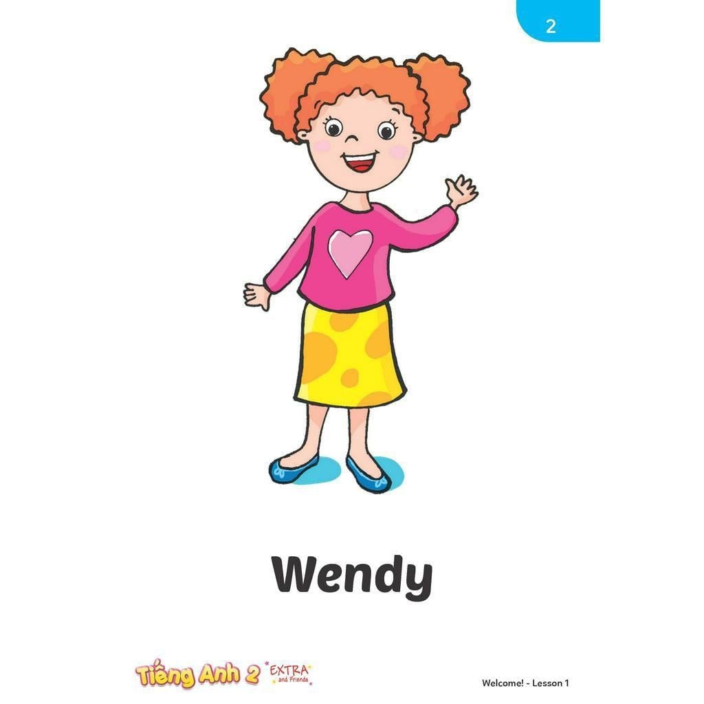 Tiếng Anh 2 Extra and Friends Flashcards (Tranh hình)