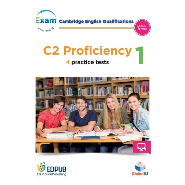 C2 Proficiency 1 with 4 Practice Tests - Latest Format