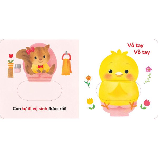 Dtpbooks - Giỏi quá! Bé làm được rồi - Rối tay Gà con Piyo - Chơi cùng Gà con Piyo (Mới)