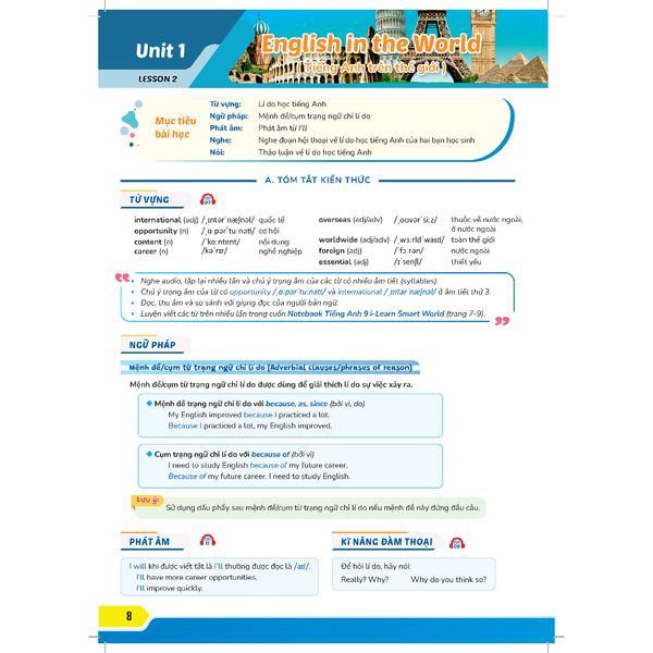 Học tốt Tiếng Anh 9 i-Learn Smart World