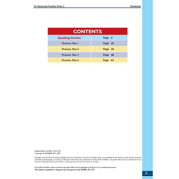 C1 Advanced 1 with 4 Practice Tests - Latest Format