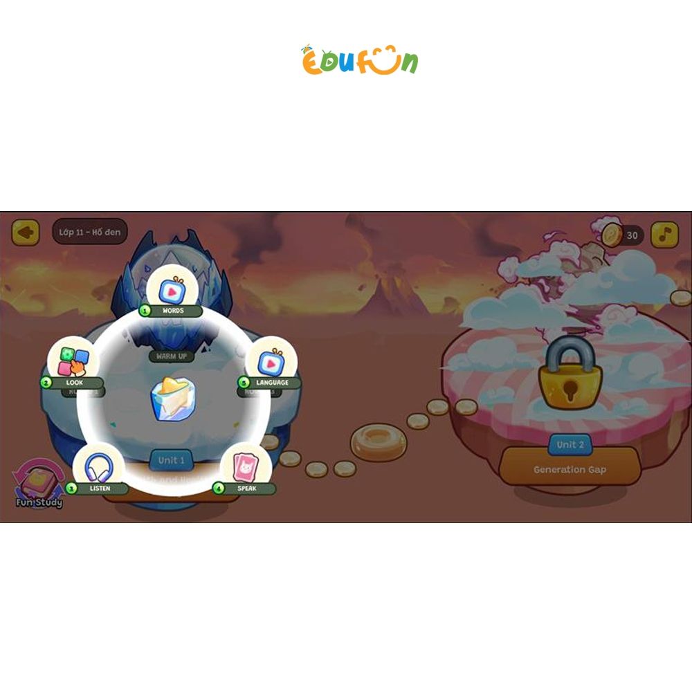 E-voucher - Gói Edufun Premium lớp 11 + [Bộ quà tặng SGK i-Learn smart World + 2 truyện đọc]