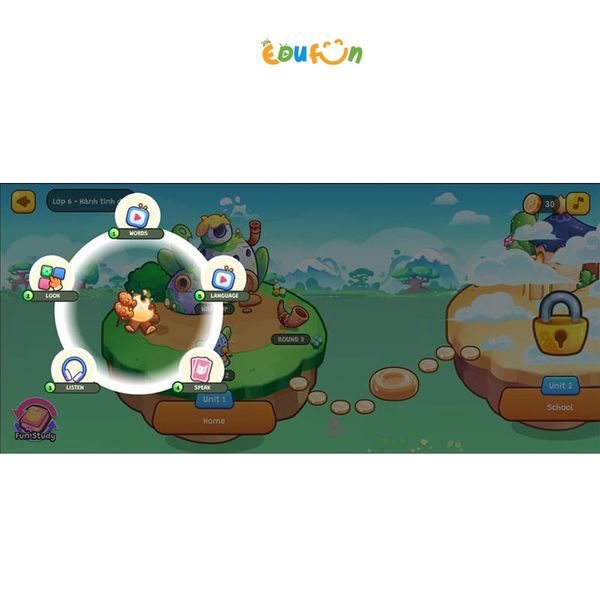 E-voucher - Gói Edufun Premium lớp 6 + [Bộ quà tặng SGK i-Learn smart World + 2 truyện đọc]