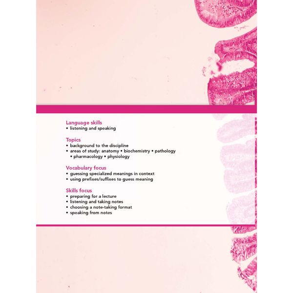 English for Medicine in Higher Education Studies - Course Book