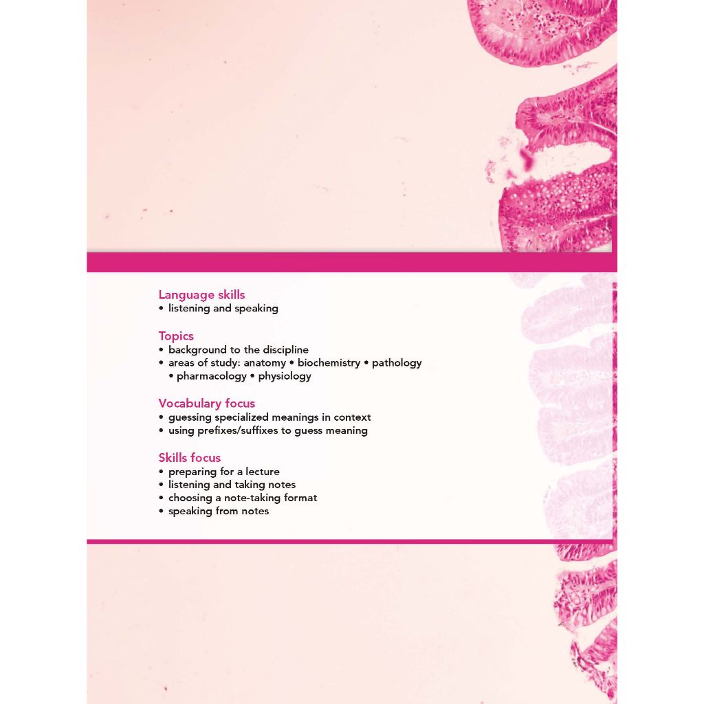 English for Medicine in Higher Education Studies - Course Book