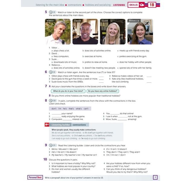 Personal Best American B1 Pre-intermediate A combined ed. (SB+WB+e-learning)