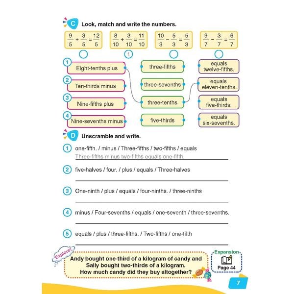 i-Learn English for Math 5 Student