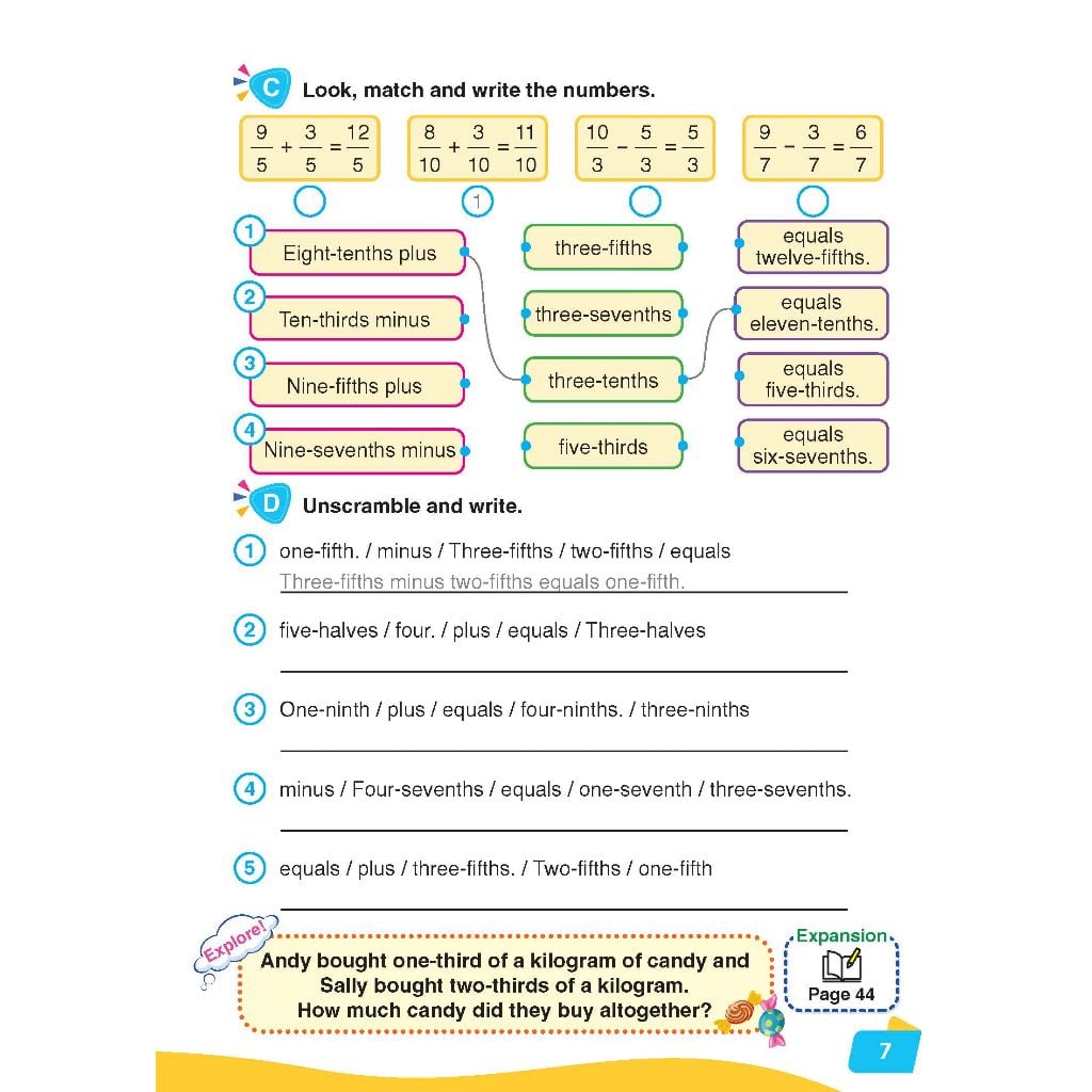 i-Learn English for Math 5 Student