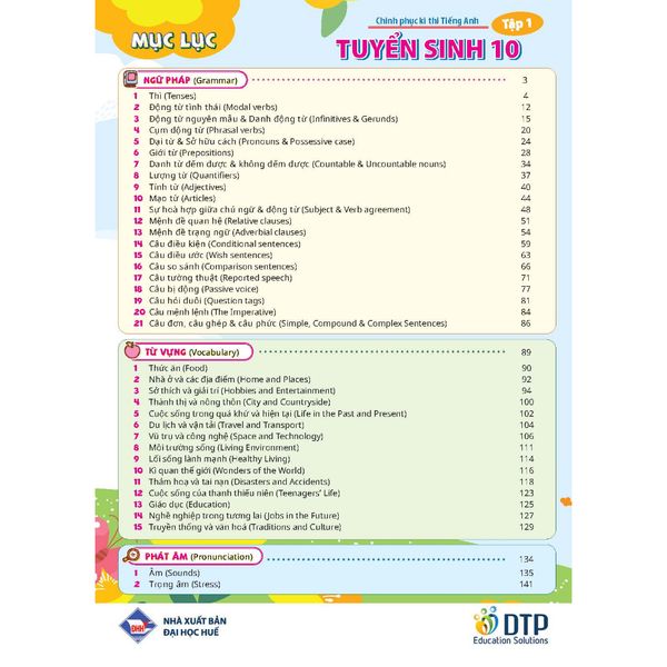 Trọn bộ sách chinh phục kì thi Tuyển sinh 10