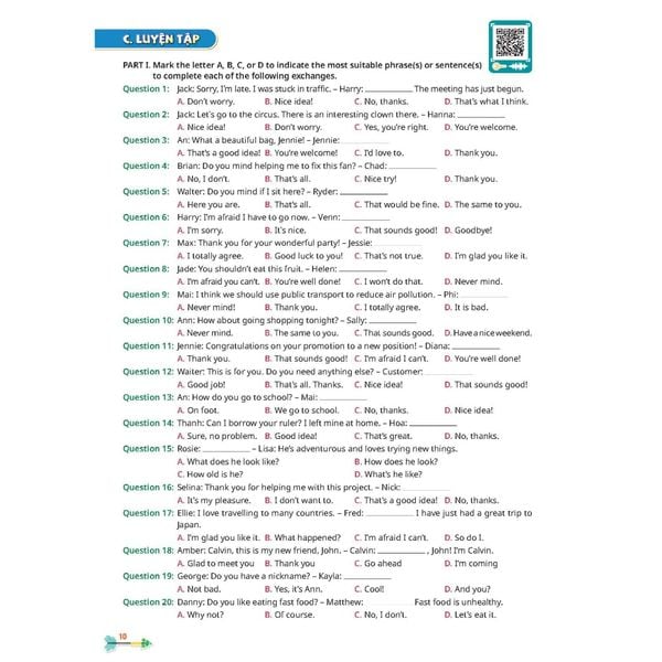 Chinh phục kì thi Tiếng Anh - Tuyển sinh 10 tập 2 (NEW)