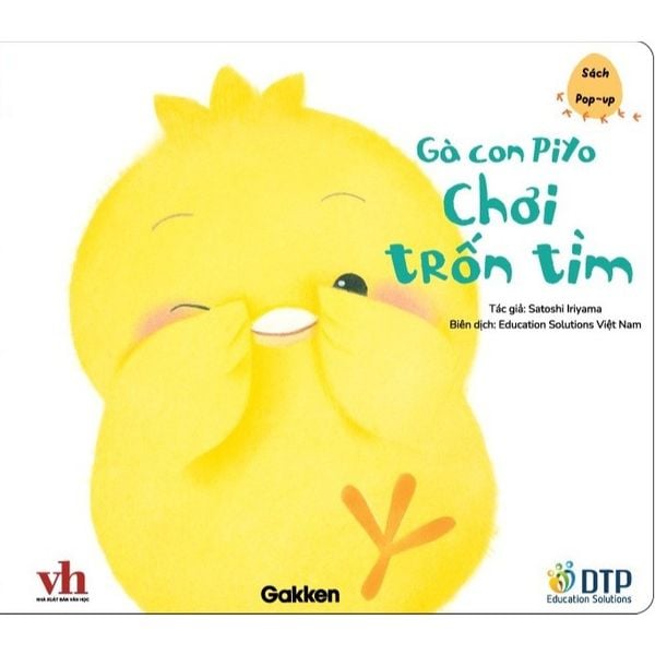 Gà con Piyo Chơi trốn tìm - Sách tranh Pop-up