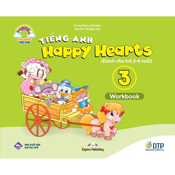 Bộ sản phẩm Tiếng Anh Happy Hearts 3 - Student