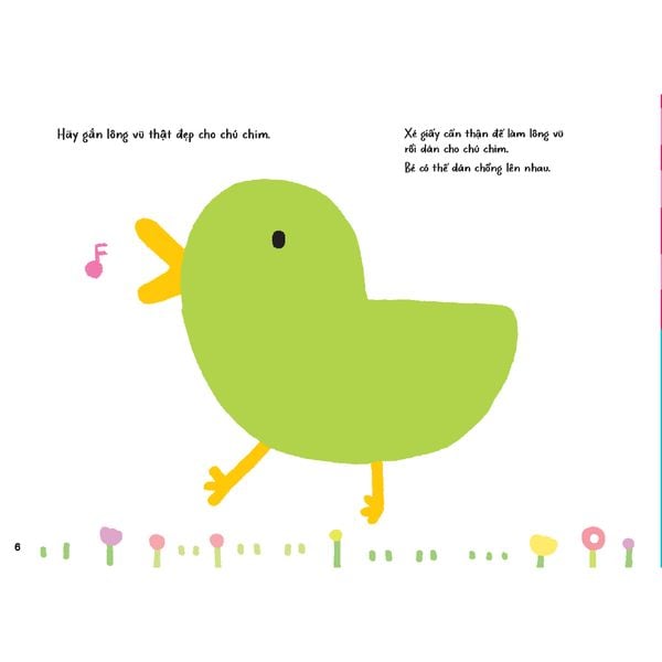 Xé Dán Thật Vui - Tủ sách vui để học - Tủ sách Ehon cho bé