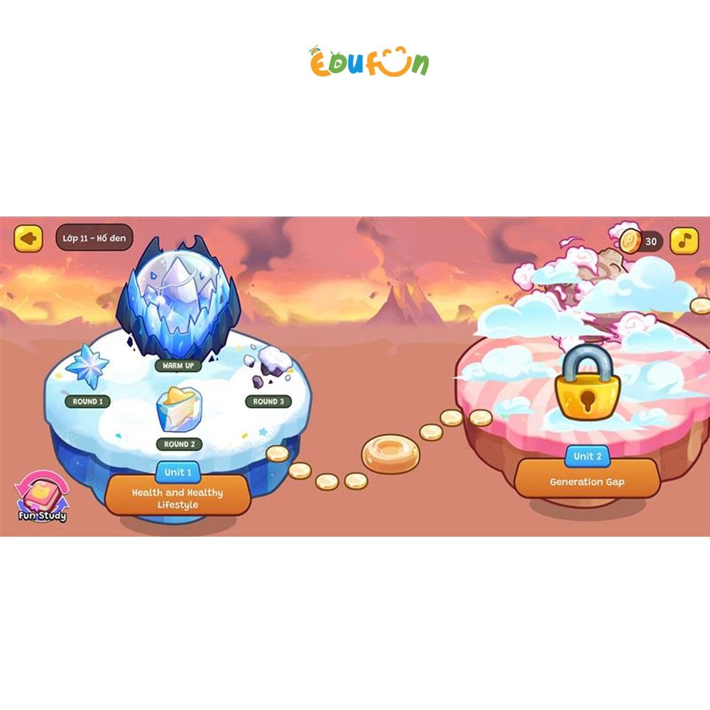 E-voucher - Gói Edufun Premium lớp 11 + [Bộ quà tặng SGK i-Learn smart World + 2 truyện đọc]
