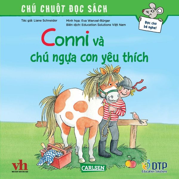 Combo truyện Conni và những câu chuyện hàng ngày combo 1 - chú chuột đọc sách