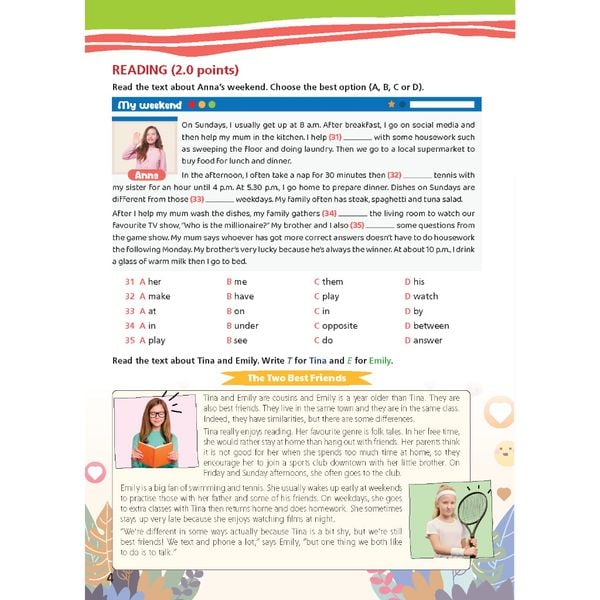 Bài tập Bổ trợ Tiếng Anh 8 Right On!