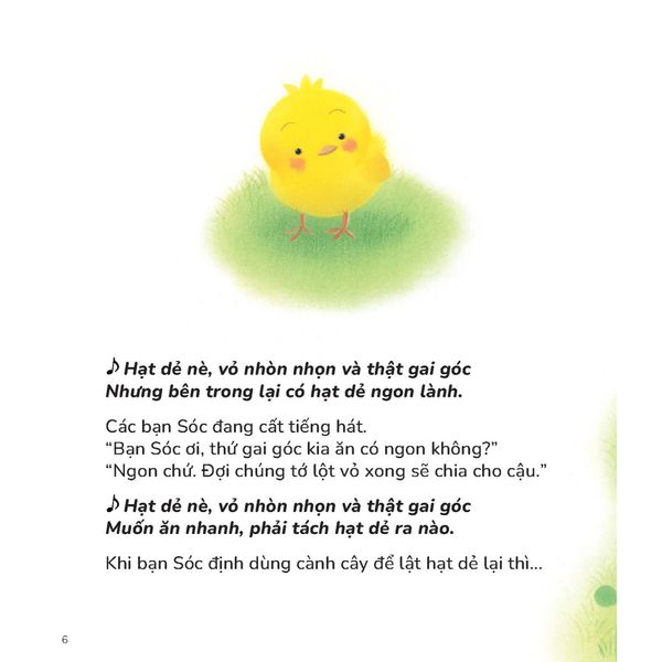 Gà con Piyo và bạn Nhím