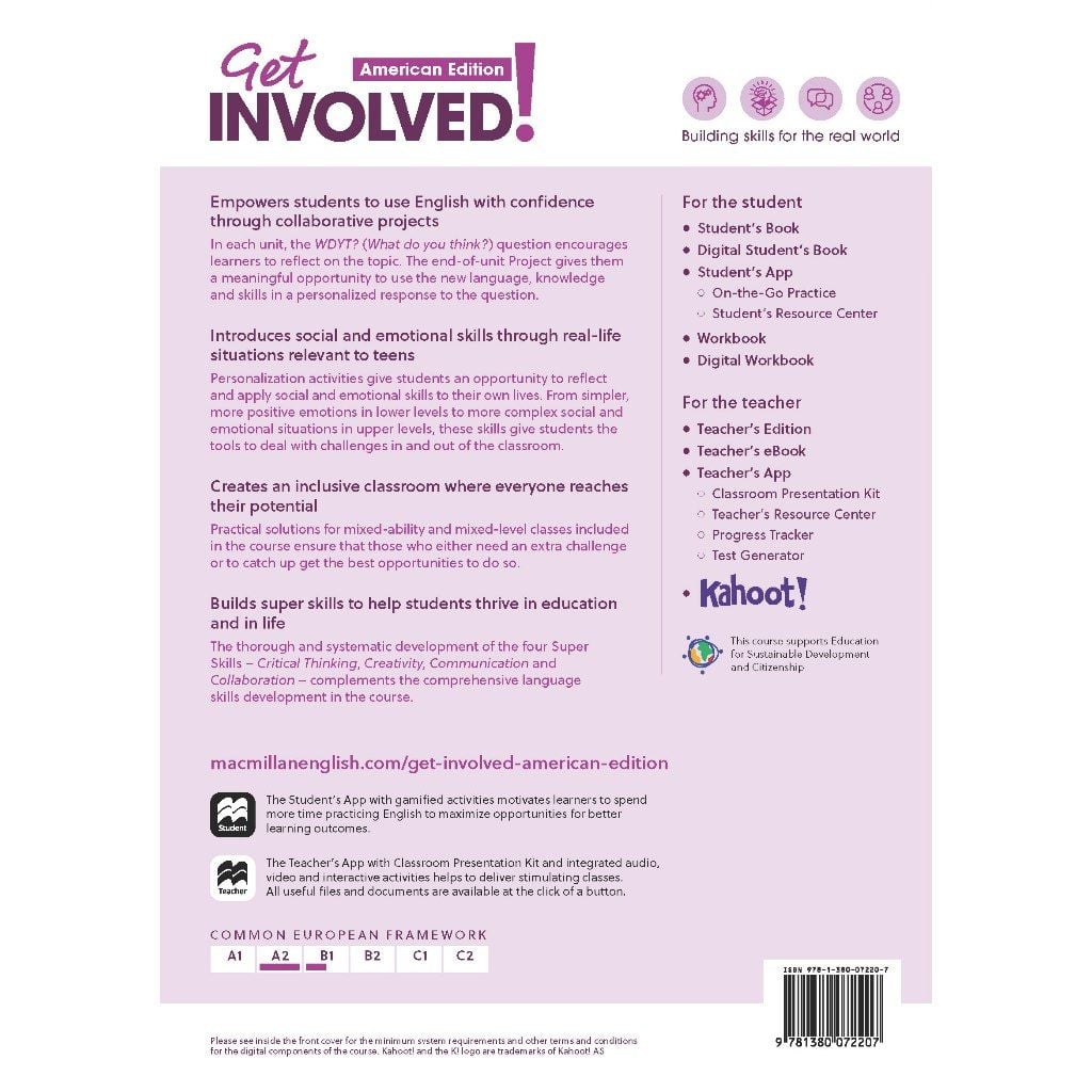Get Involved! AmEng Level 2 Workbook and Digital Workbook