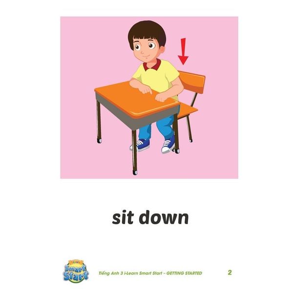 Tiếng Anh 3 i-Learn Smart Start Flashcards (Tranh hình)
