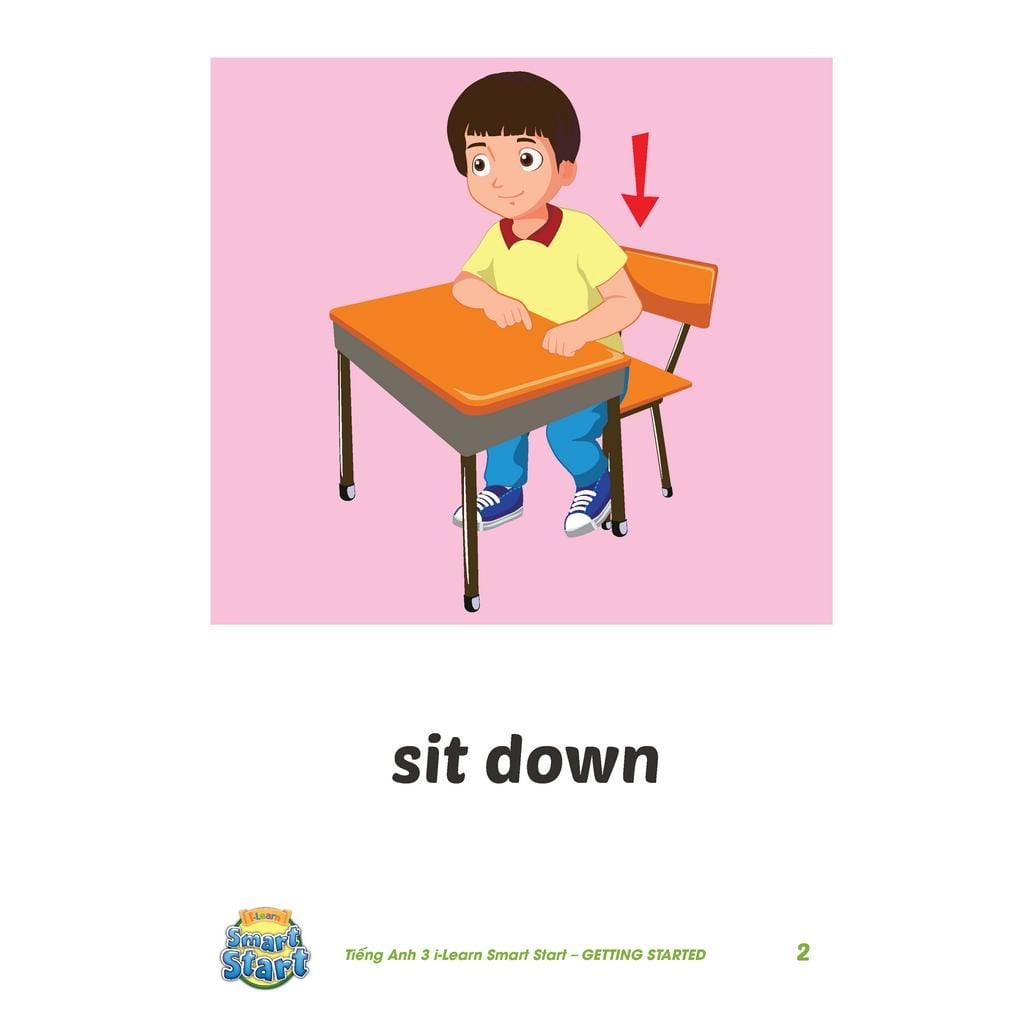 Tiếng Anh 3 i-Learn Smart Start Flashcards (Tranh hình)