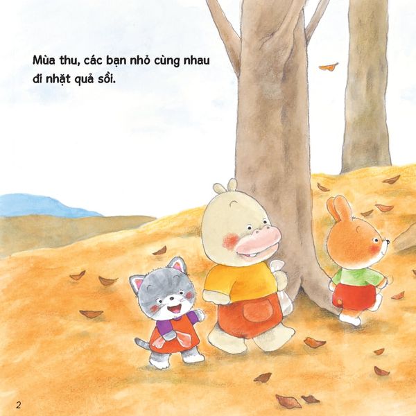 Sách tranh Ehon gấu con Kuma - Những chuyện nhỏ hàng ngày (Bìa mềm)