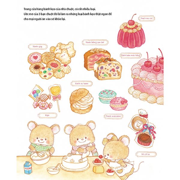 3 Bạn Chuột Và Bí Mật Của Cửa Hàng Bánh Kẹo