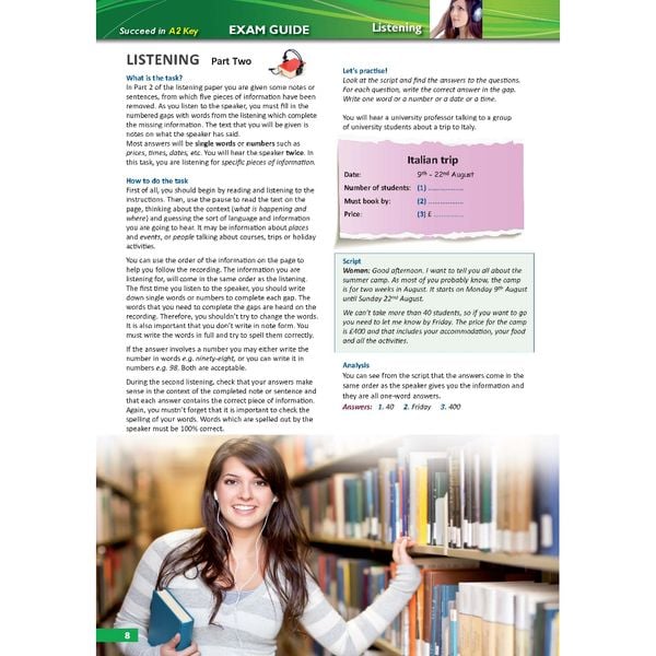 A2 Key 1 with 6 Complete Practice Tests - New Format 2020