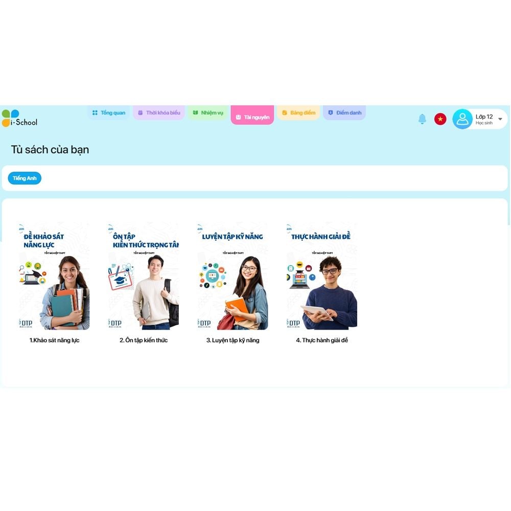[Online Practice Tests] - Gói ôn thi tốt nghiệp THPT môn Tiếng Anh